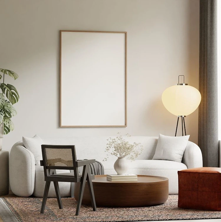 Der Stilmix schafft ein klares, aber warmes Ambiente in den eigenen vier Wänden