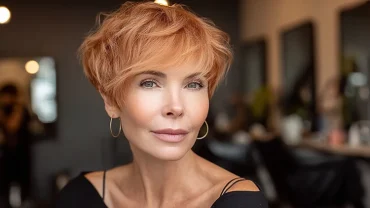 erdbeerblond kurze haare frauen ab 50