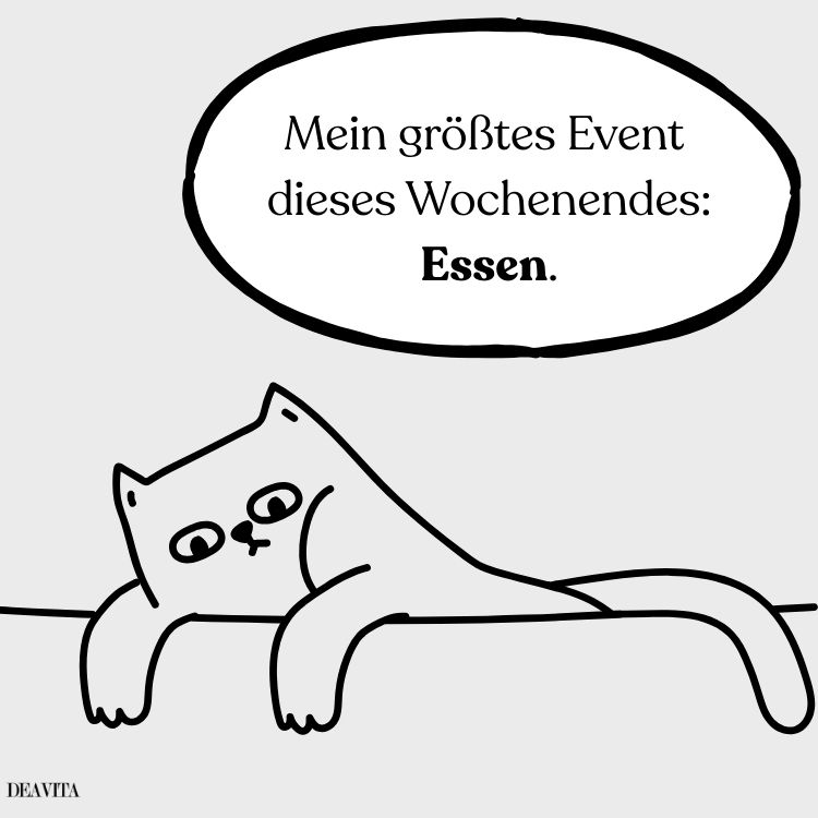 essen größtes event dieses wochenende lustige sprüche