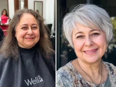 frisuren für rundes gesicht & doppelkinn ab 50 pixie bob mit volumen