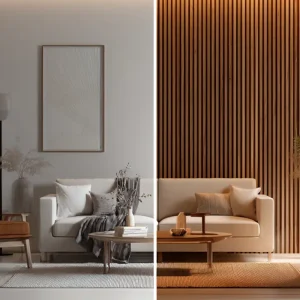 glatte wand oder holzpaneele? so stark verändert struktur das wohngefühl