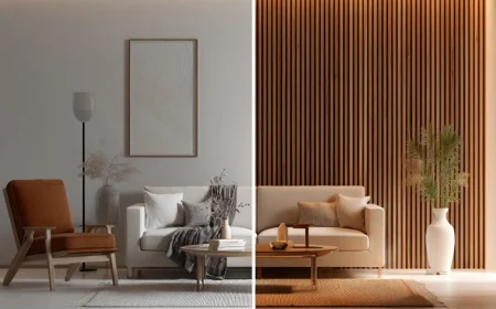 glatte wand oder holzpaneele? so stark verändert struktur das wohngefühl