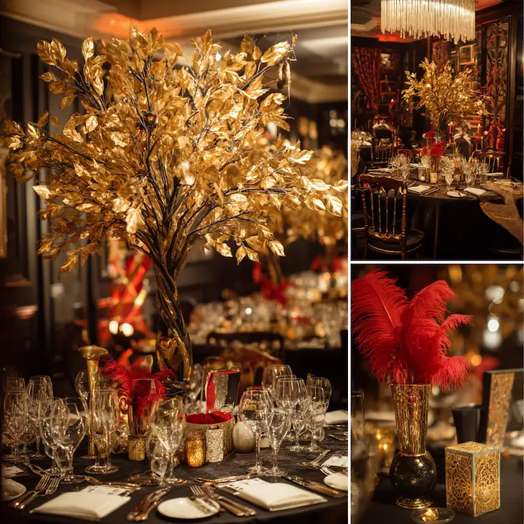 Gold und Kristall im Still Opernhaus kombinieren