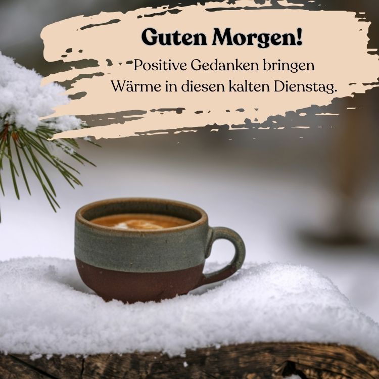 guten morgen am dienstag januar und februar grüße