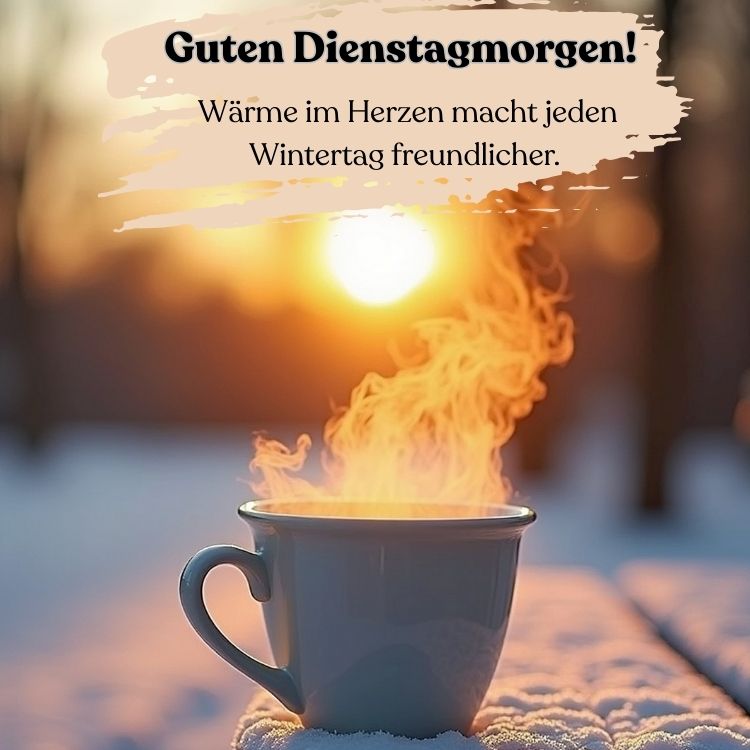 guten morgen dienstag kalt kostenlose bilder