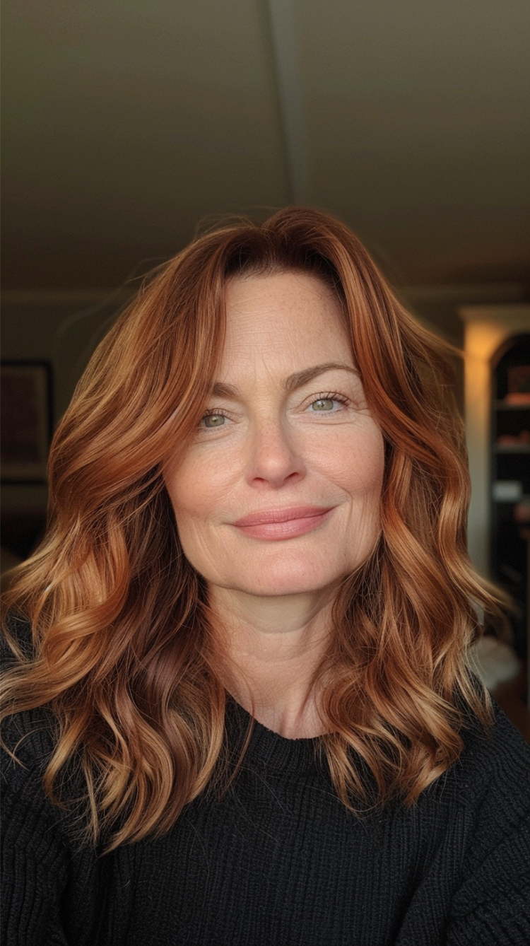 haarfarben trends 2026 soft copper glow