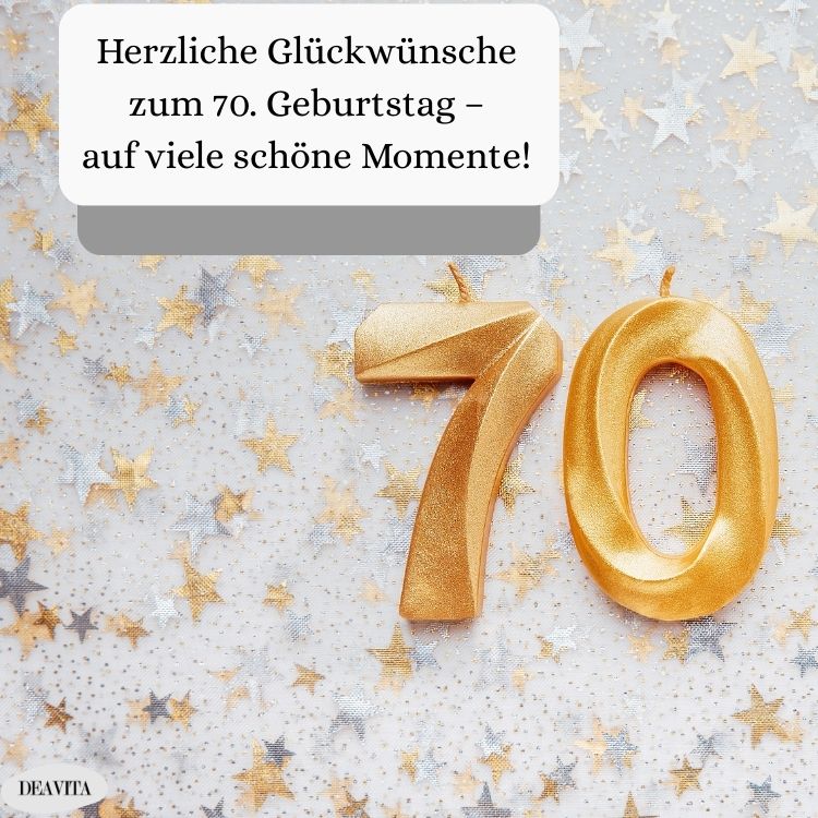herzliche glückwünsche zum 70 geburtstag mann