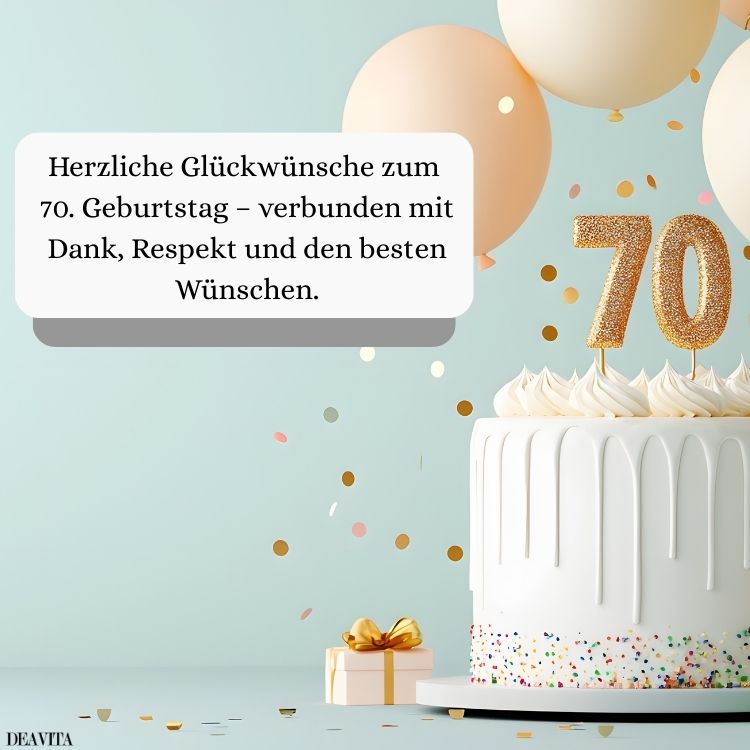 herzlicher glückwunsch zum 70 geburtstag für mann