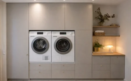 Ikea-Hack für einen Waschmaschinenschrank aus METOD und HAVSTORP-Fronten