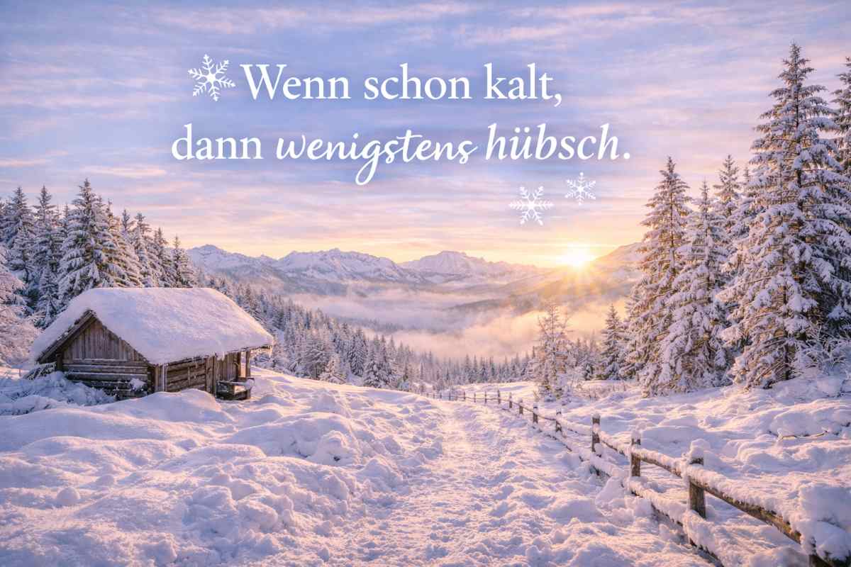 Inspirierende Motivation mit Winter Sprüchen