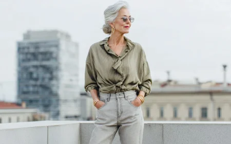 Jeans elegant stylen häufige Fehler