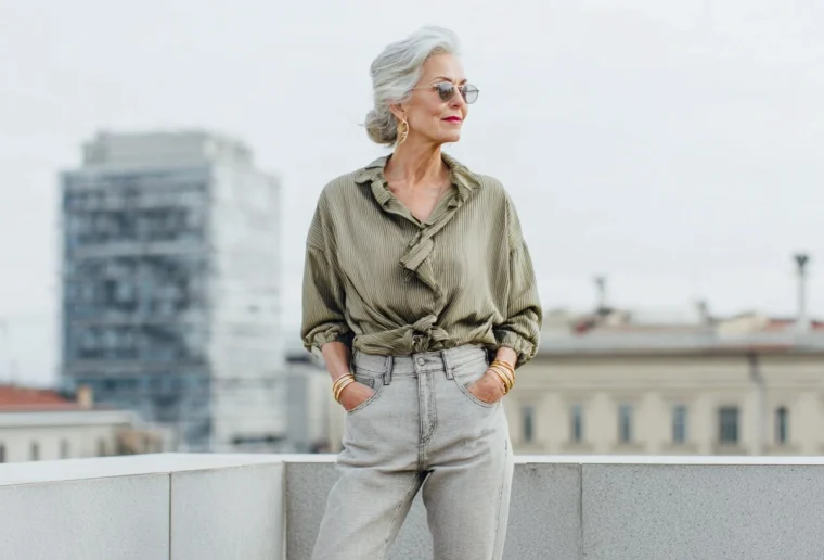 Jeans elegant stylen häufige Fehler