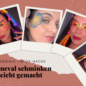 karneval schminken leicht gemacht