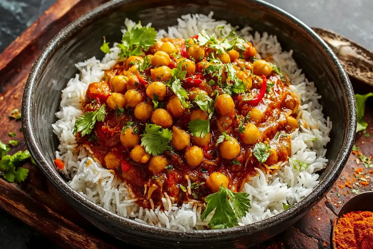 kichererbsen curry aus dem airfryer