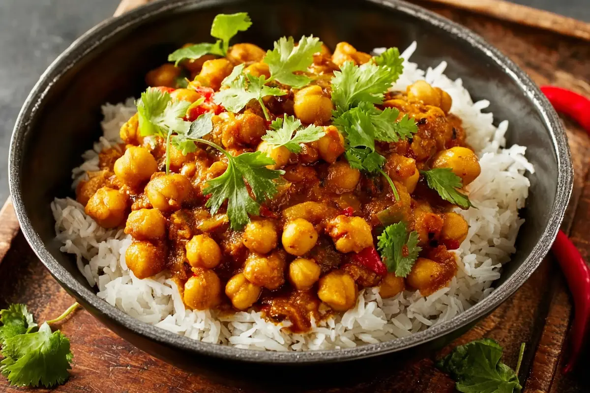 kichererbsen süßkartoffel gericht aus der hlf