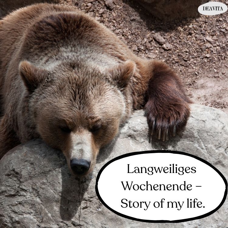 langweiliges wochenende story of my life