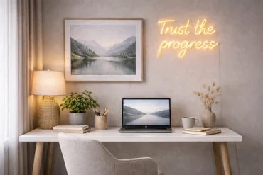 Licht sorgt im Arbeitsbereich für die richtige Atmosphäre