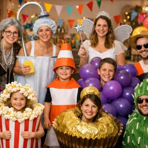 Lustige Kostüme zum Fasching selber machen für Frauen, Männer, Kinder und Gruppen