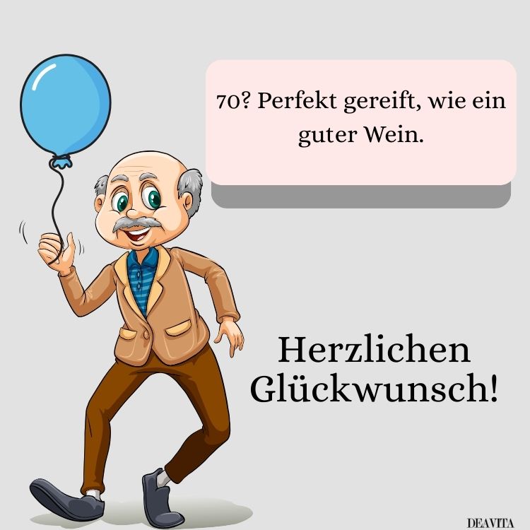 lustige sprüche zum 70 geburtstag mann kostenlos