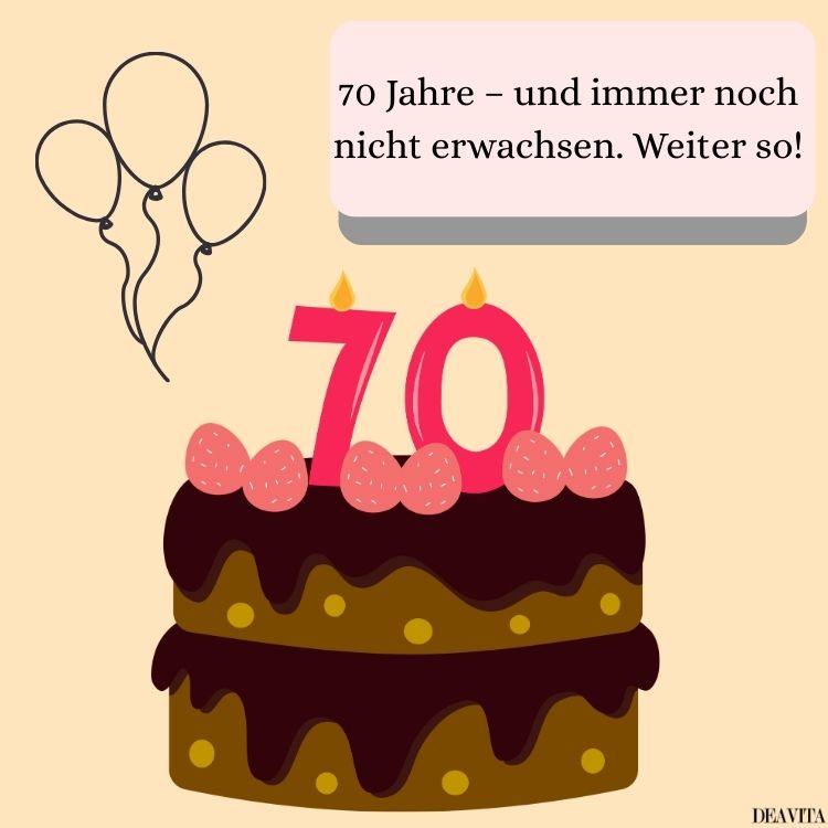 lustiger wunsch zum 70 geburtstag für mann