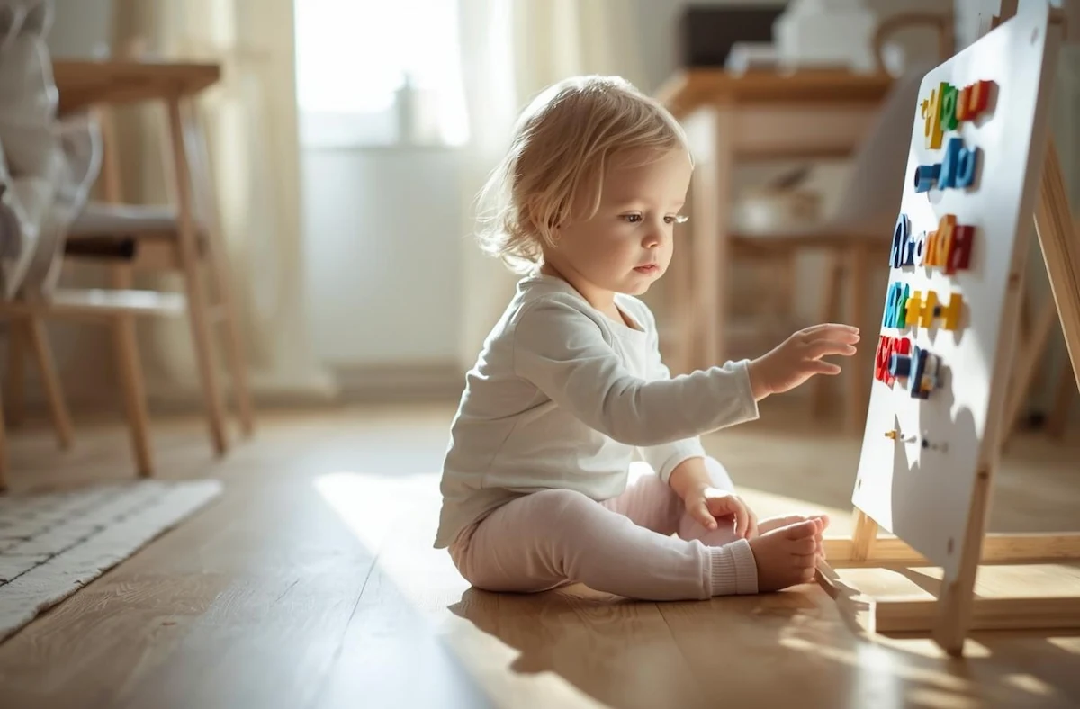 magnettafeln laden kinder zum eigenständigen entdecken ein