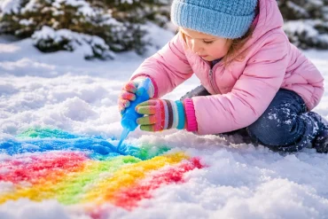 Malen mit Tropfflaschen, Sprühflaschen, Pipetten oder Pinsel in der Kita