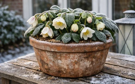 Muss Ihre Schneerose gegossen werden oder sollte man lieber warten, wenn es kalt ist