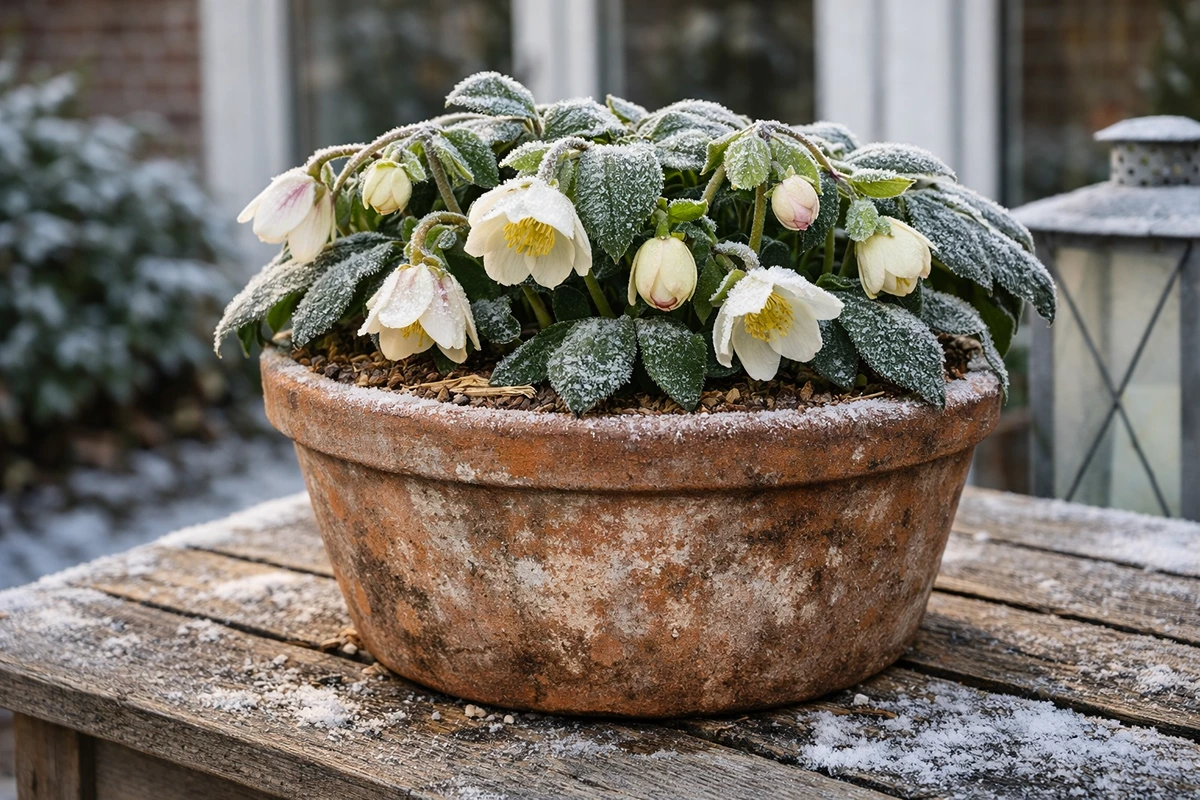 Muss Ihre Schneerose gegossen werden oder sollte man lieber warten, wenn es kalt ist