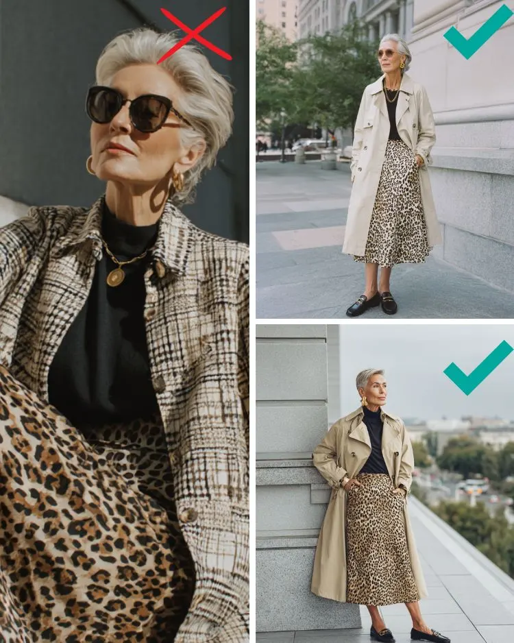 Muster gekonnt kombinieren Trends