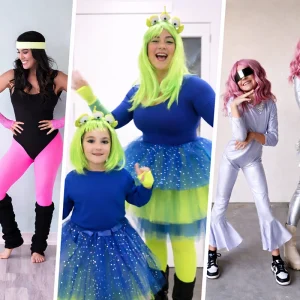 Mutter-Tochter-Kostüm zum Karneval einfach selbst zusammenstellen