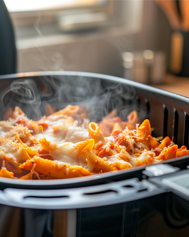 pasta im airfryer kochen
