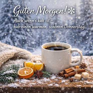schönen kalten donnerstag morgen kostenlose bilder zum teilen facebook whatsapp