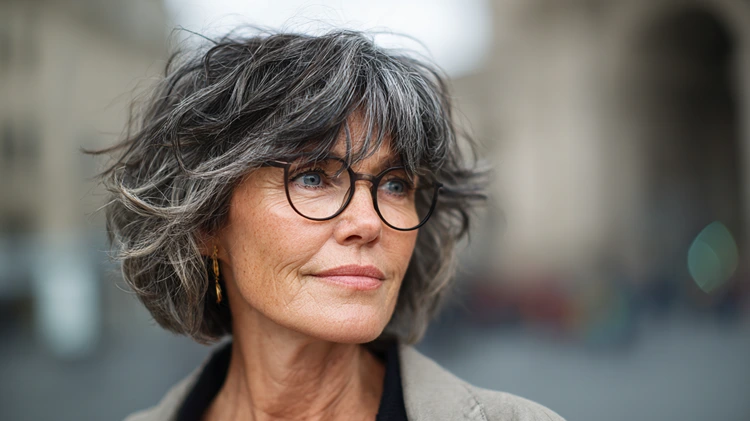 short shag mit pony frauen ab 60