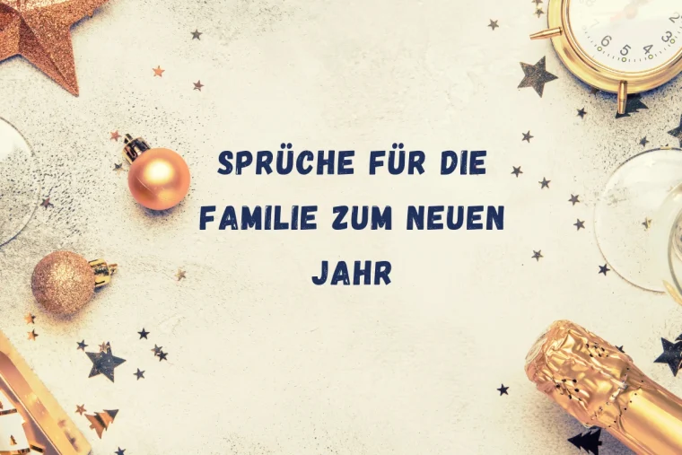 sprüche für die familie zum neuen jahr