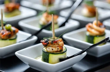 Tintenfische zubereiten und servieren