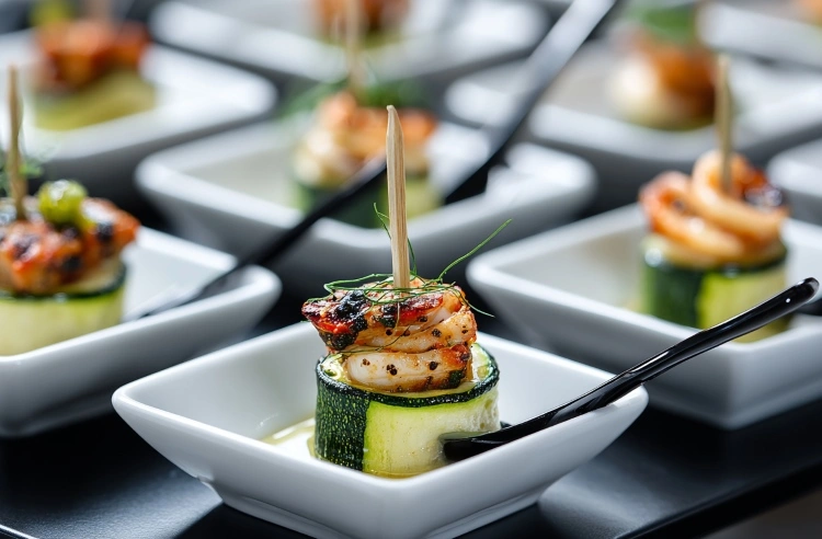 Tintenfische zubereiten und servieren