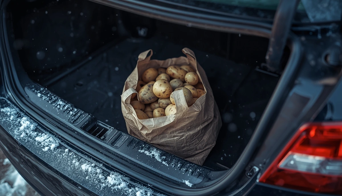 über nacht im kofferraum vergessen – kartoffeln nach frost im auto