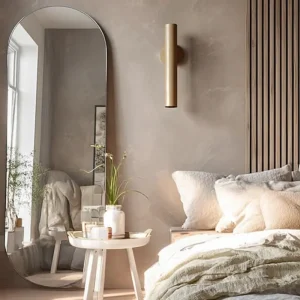 wandgestaltung im modernen schlafzimmer