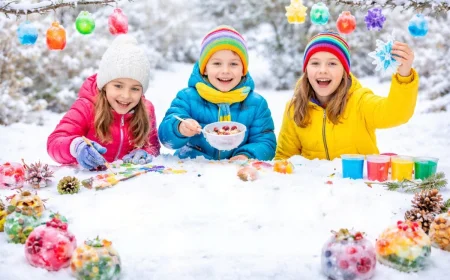 Winterspielen für Kinder - So können Sie mit Schnee und Eis spielen