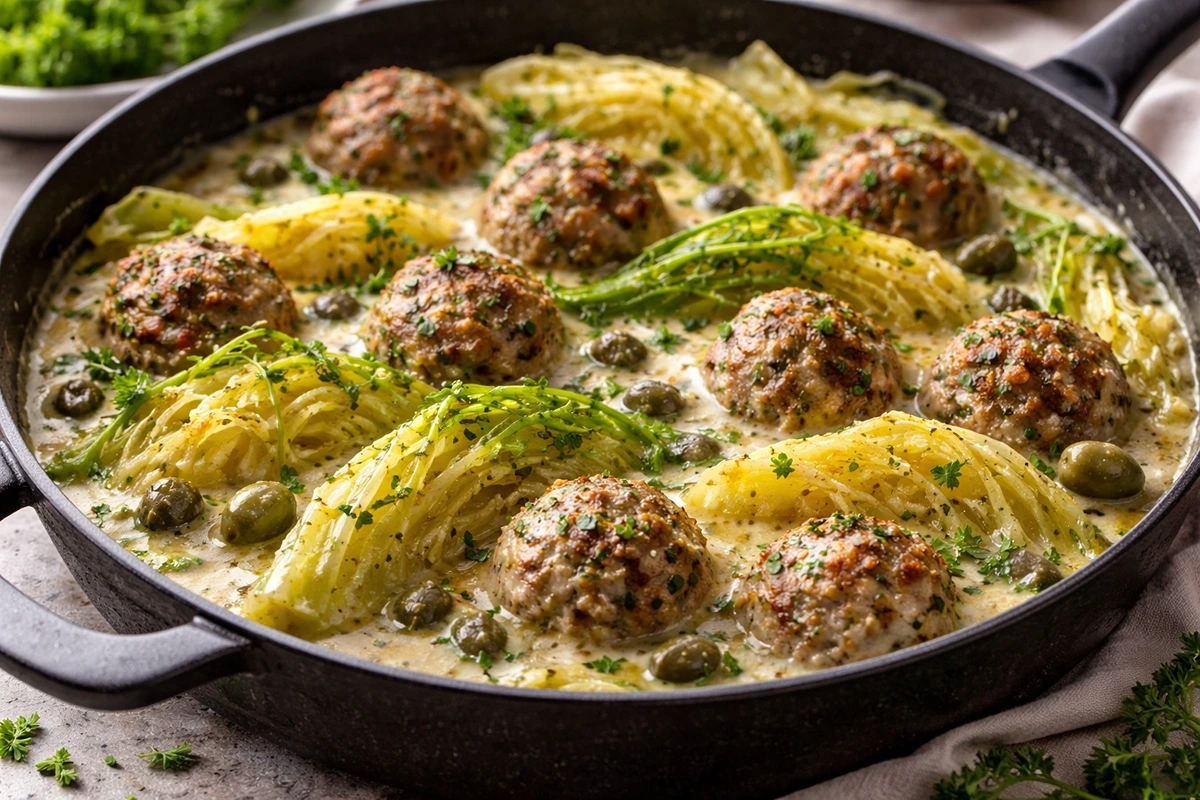 Wirsingpfanne mit Hackfleisch als Rezeptidee zum Abendessen oder Mittag