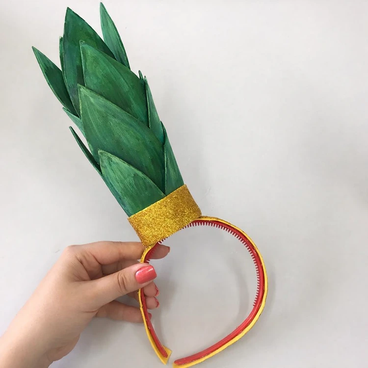 Witziges Accessoire für eine Ananas als Faschingskostüm