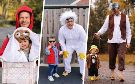 Zeitlose Ideen für ein Vater-Sohn-Kostüm zum Fasching