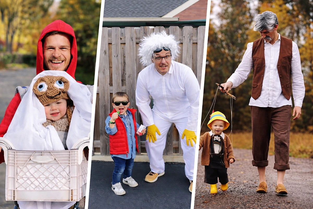 Zeitlose Ideen für ein Vater-Sohn-Kostüm zum Fasching