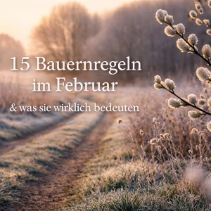 Bauernregeln im Februar und was sie wirklich bedeuten