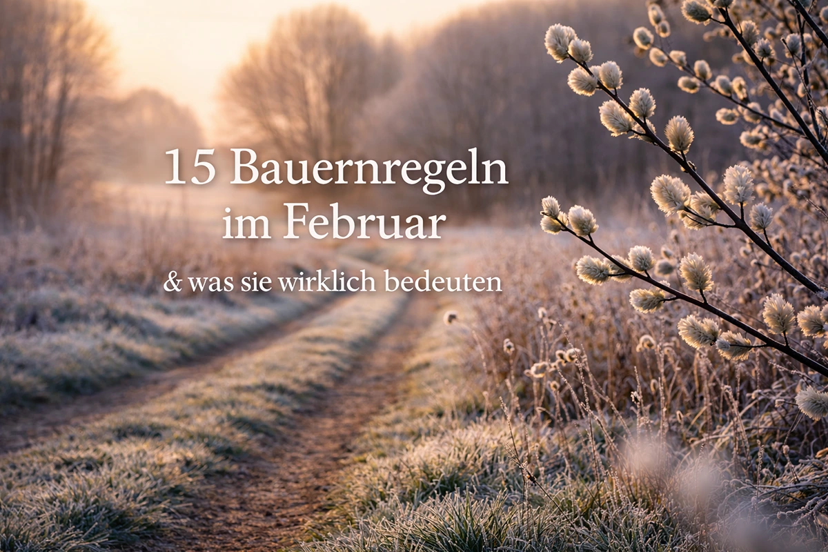 Bauernregeln im Februar und was sie wirklich bedeuten