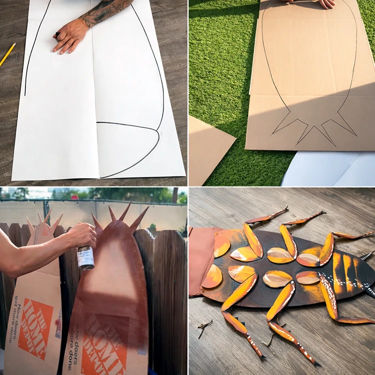 Das DIY-Faschingskostüm optional mit Farben gestalten