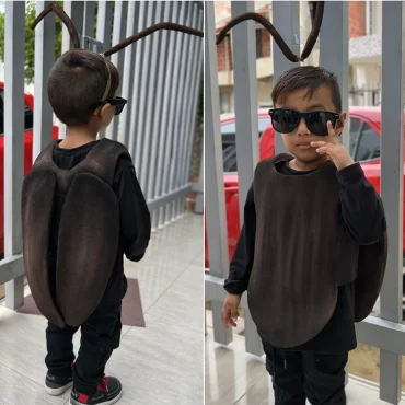 Moosgummi und Schaumstoff ist perfekt, um ein günstiges Kinderkostüm zu basteln