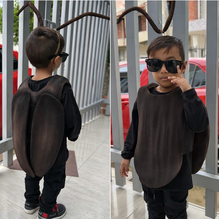 Moosgummi und Schaumstoff ist perfekt, um ein günstiges Kinderkostüm zu basteln