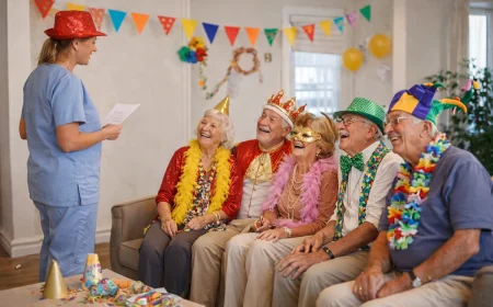 Quiz zum Fasching für Senioren ausdrucken und organisieren