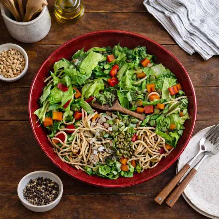 Yum Yum Salat ohne Chinakohl Rezept